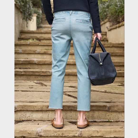 Frank & Eileen WICKLOW The Italian Chino Italian Performance Twill Size: 4 Wash - Picture 11 of 15